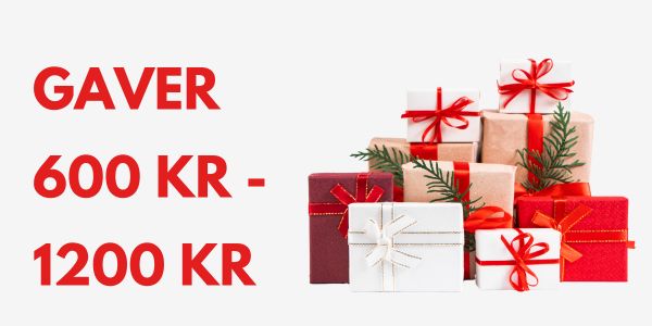 Gave kr. 600-1.200,- Gave kr. 600-1.200,-